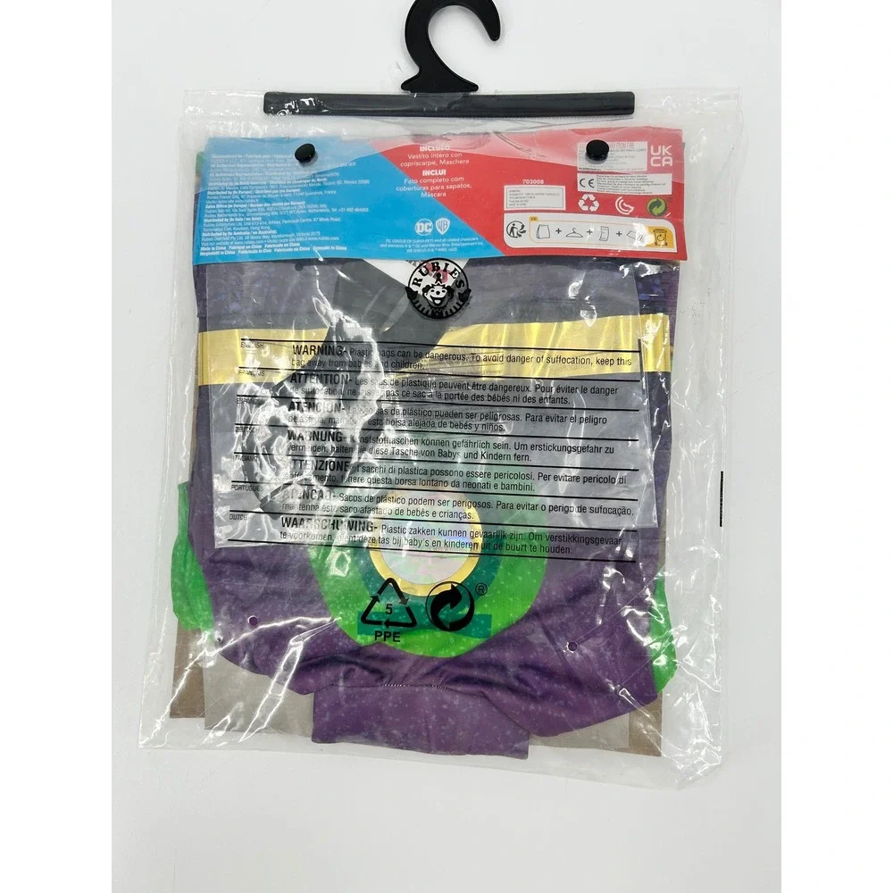 Rubies DC League of SuperPets Green Lantern Costume Toddler 2T Jumpsuit Mask NEW
